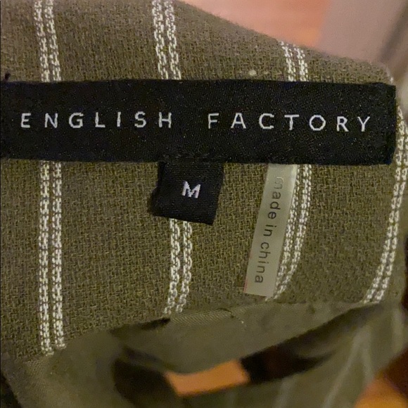 English Factory drawstring crop top size medium - Picture 4 of 5